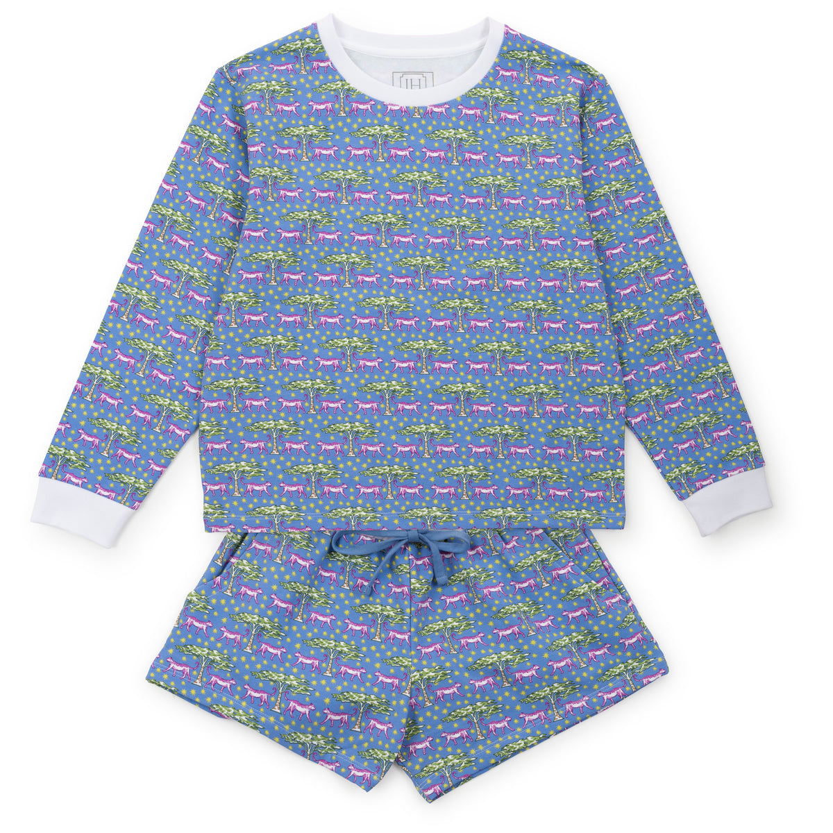 Everyday Janann Women's Sweatshirt Short Set Royal Safari Kidswear