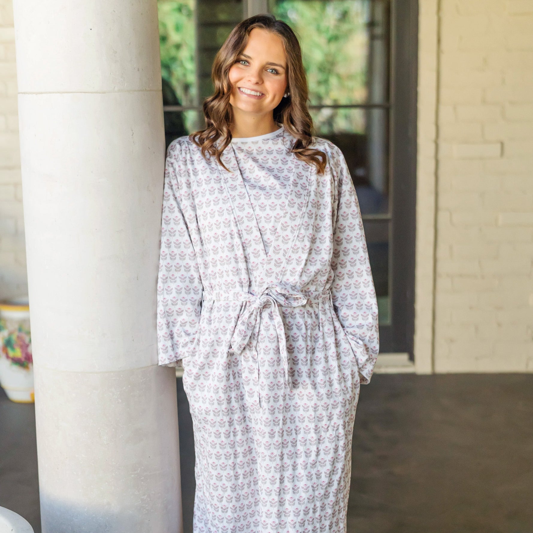 Buy Sassy Women's Spa Wrap Berkshire Batik Floral kids clothing online