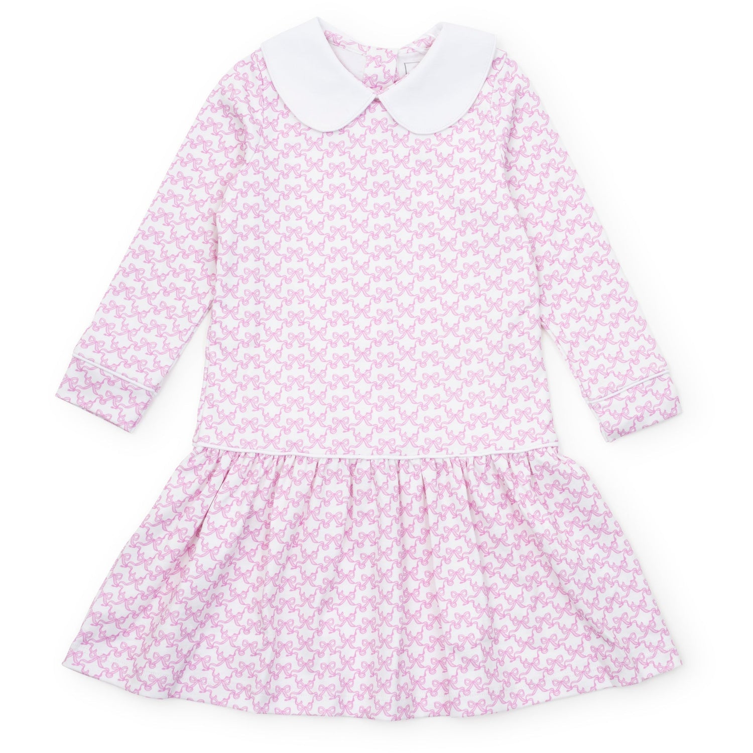 Lillian Girls' Dress Pretty Pink Bows