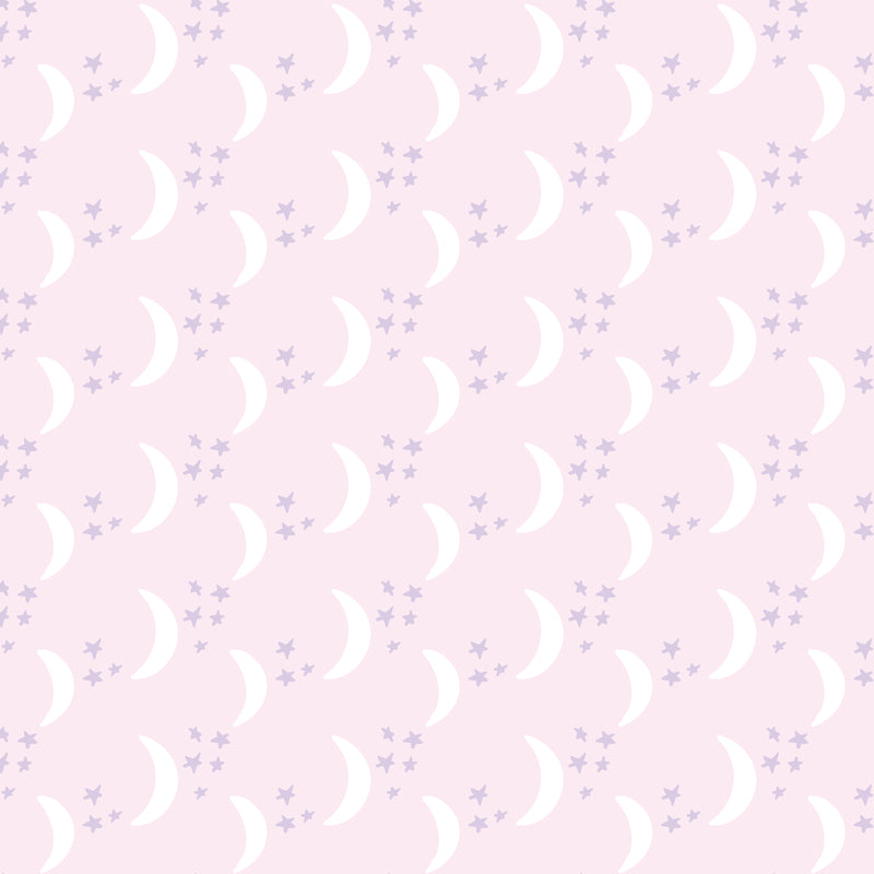 Lucy Girls' Pima Cotton Romper - Goodnight Moon Pink