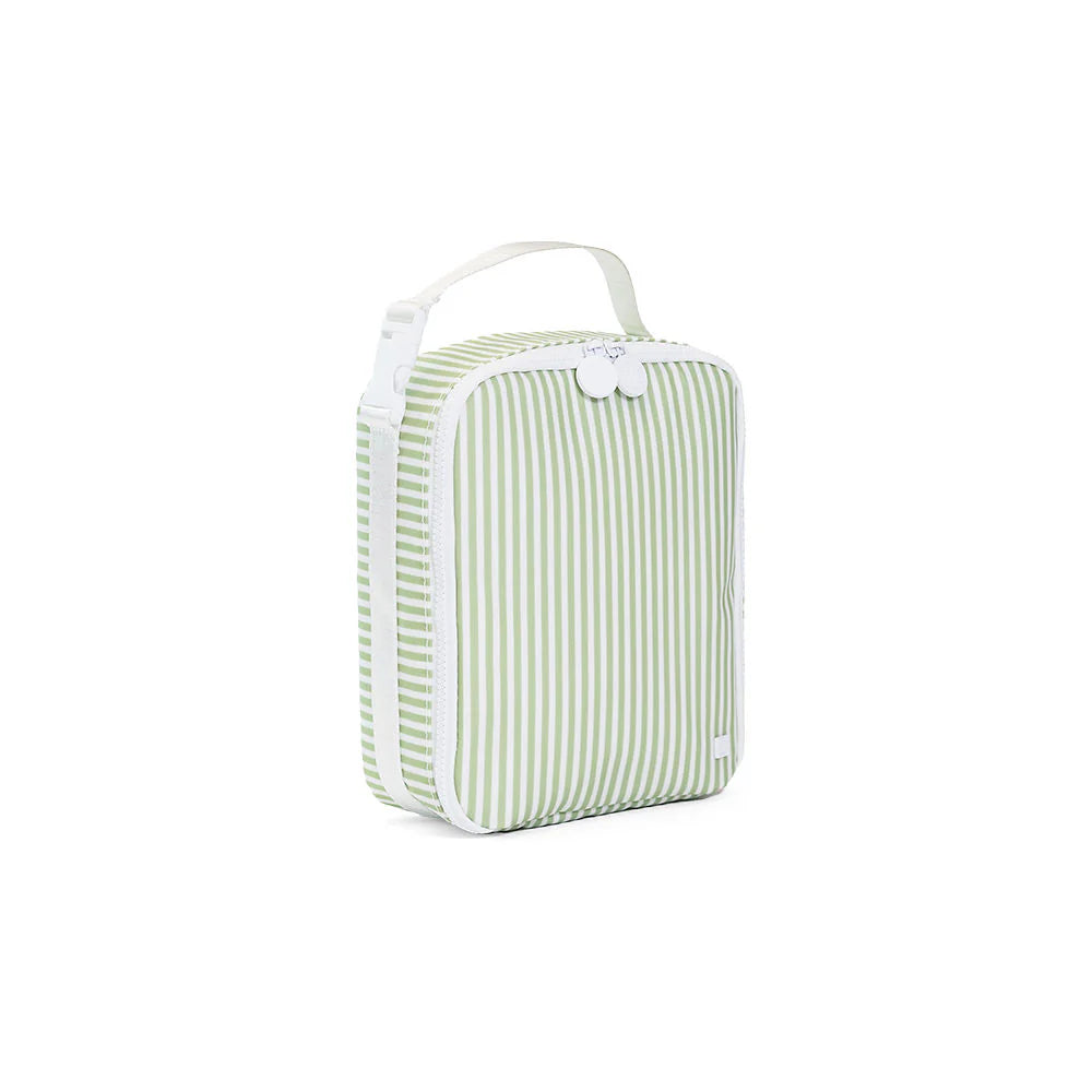 Lunch Box Pimlico Stripe Sage by TRVL Design dress for girls premium quality
