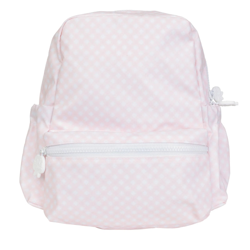 The Backpack Peachy Pink Gingham Small by Apple of My Isla