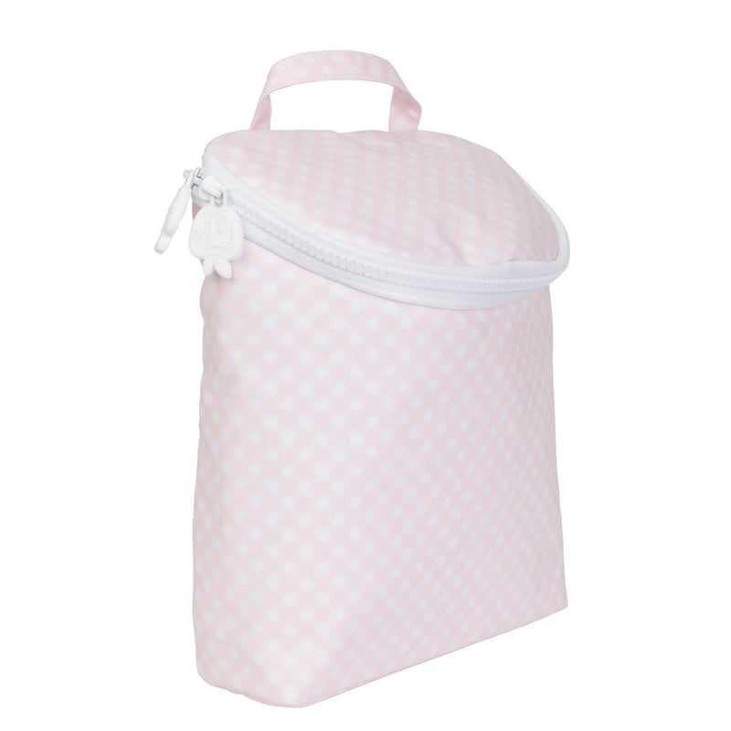 The Bottle Bag Peachy Pink Gingham by Apple of My Isla