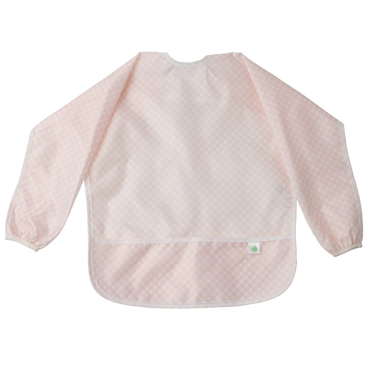 Everyday The Cover Everything Bib Peachy Pink Gingham by Apple of My Isla Kidswear
