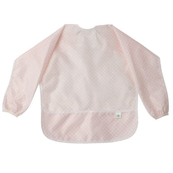 The Cover Everything Bib Peachy Pink Gingham by Apple of My Isla