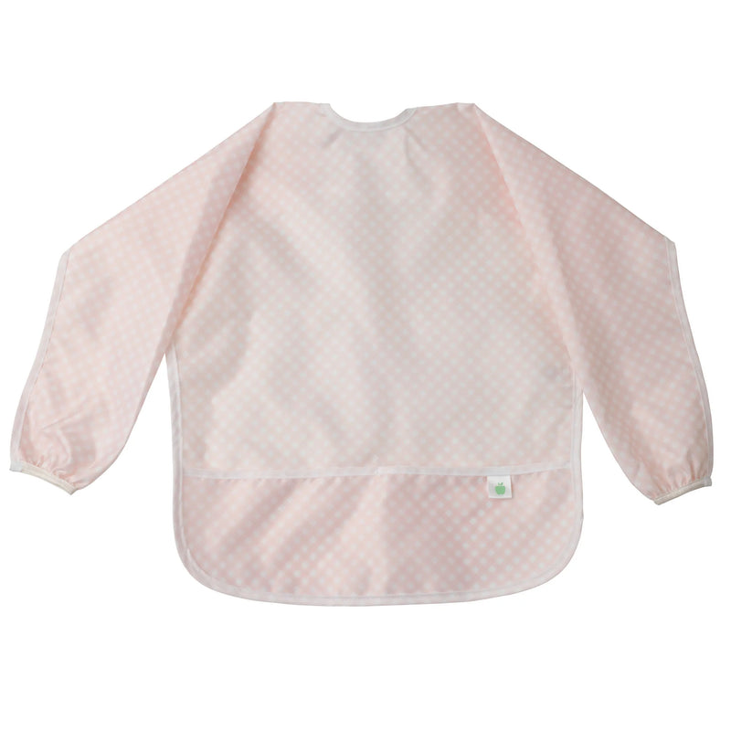 The Cover Everything Bib Peachy Pink Gingham by Apple of My Isla