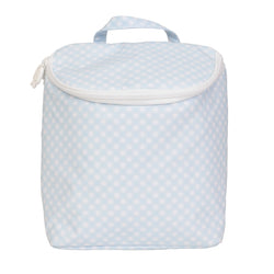 The Bottle Bag Blue Gingham by Apple of My Isla