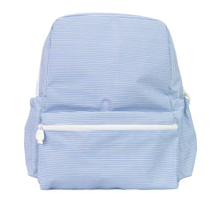 The Backpack Navy Mini Stripe Small by Apple of My Isla