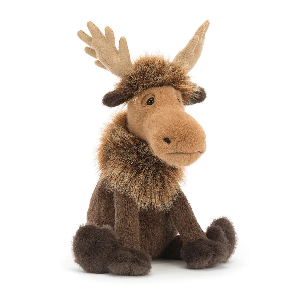 Birchly Moose by Jellycat stylish kids outfit collection