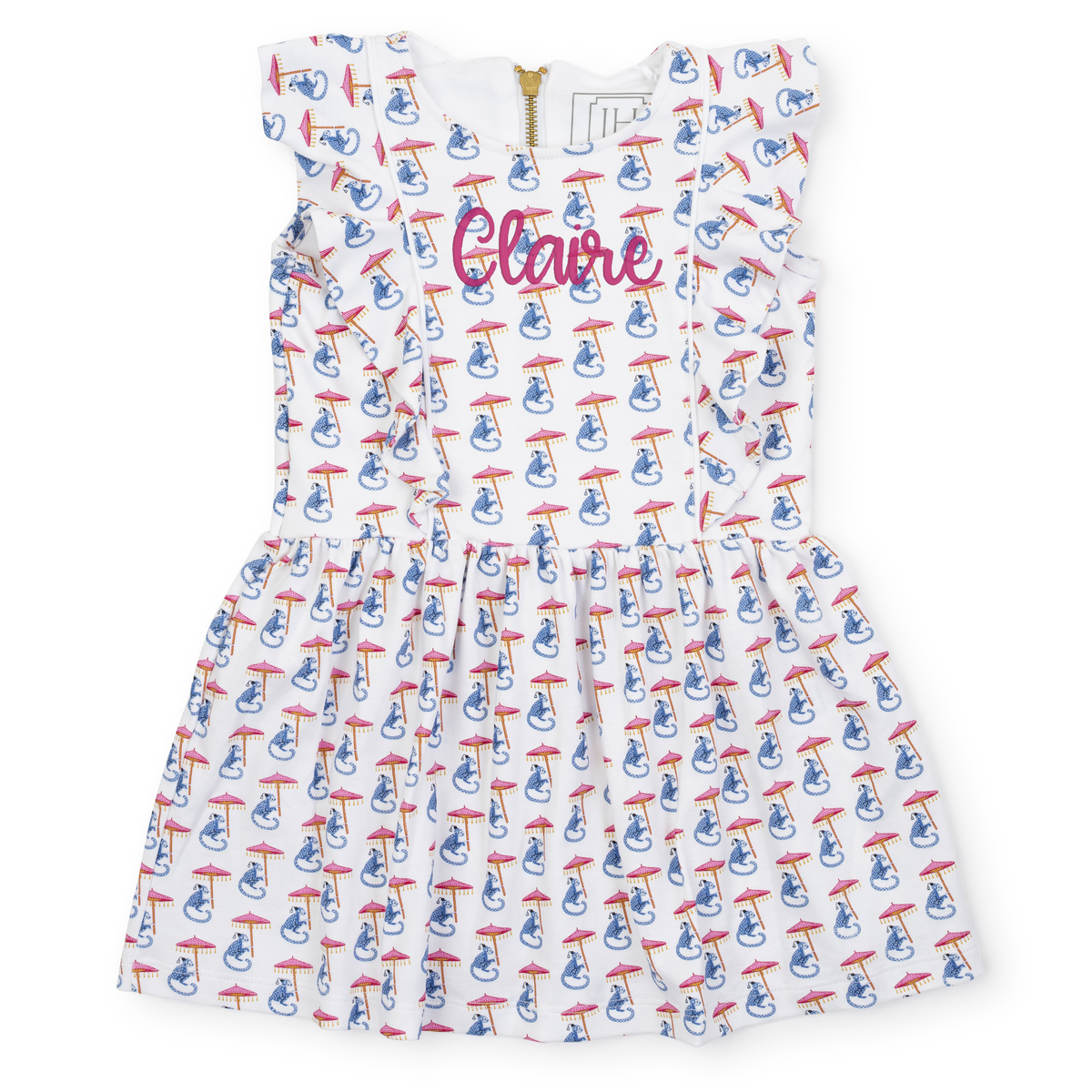 Amelia Girls' Dress - Majestic Monkey outfit perfect for everyday wear