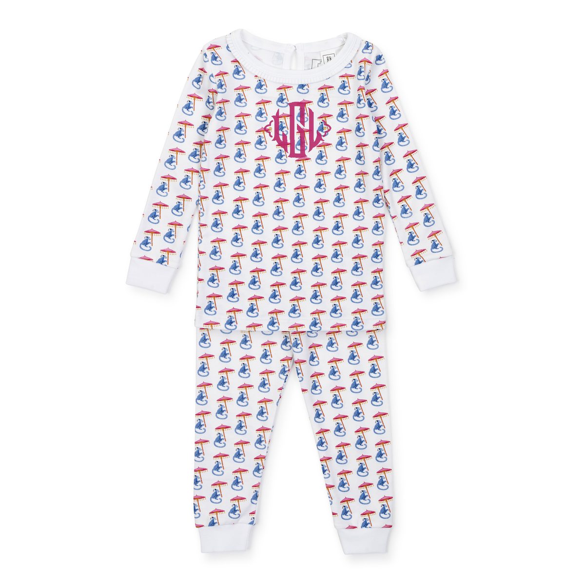 Ava Girls' Pajama Pant Set - Majestic Monkey outfit perfect for everyday wear