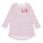 Berkeley Girls' Shirt Dress Heart to Heart Pink outfit perfect for everyday wear