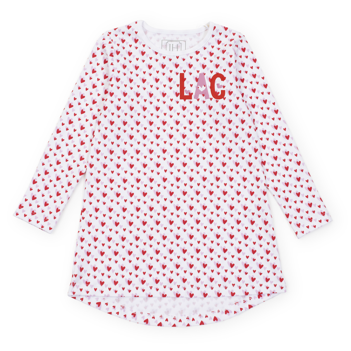 Berkeley Girls' Shirt Dress Heart to Heart Pink outfit perfect for everyday wear