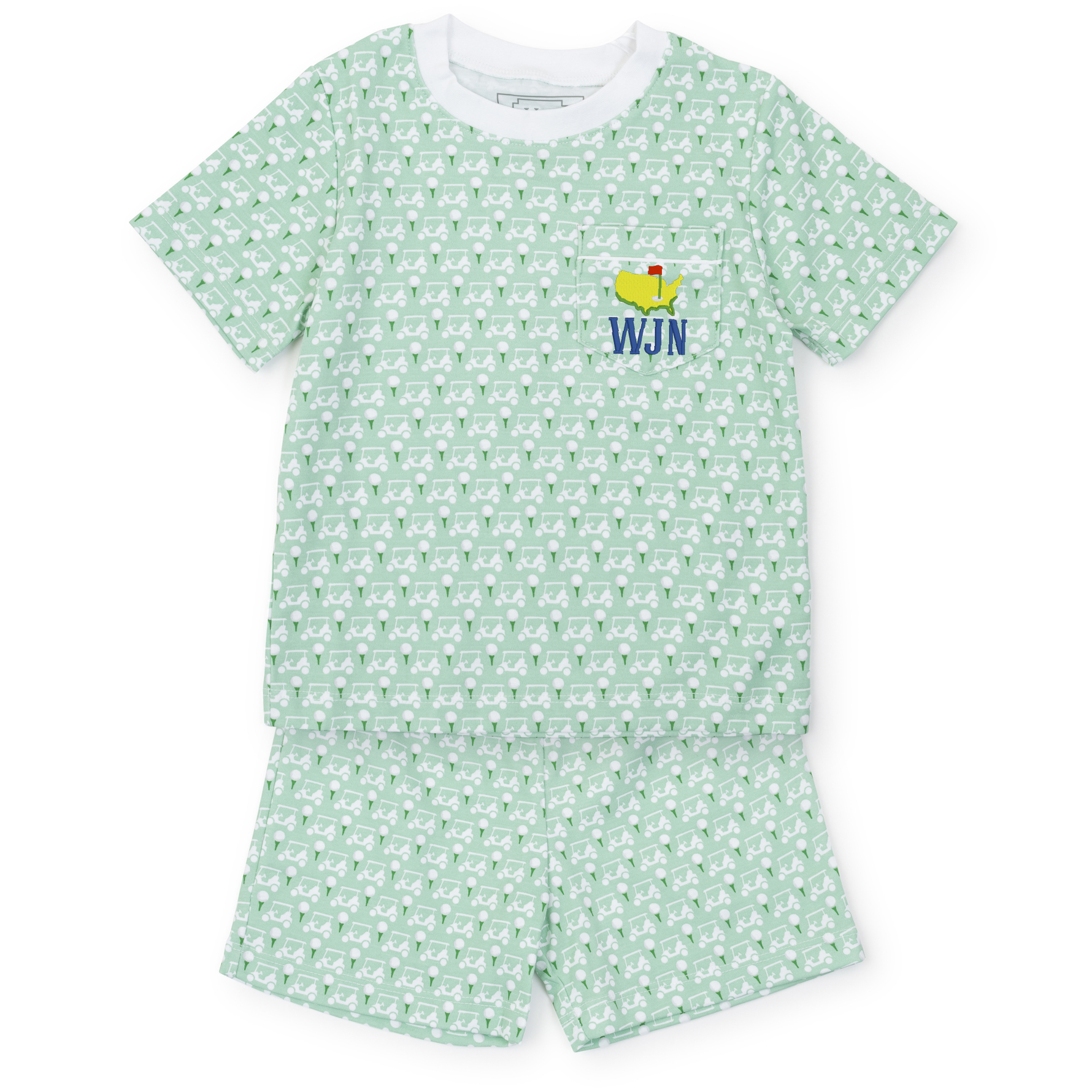 Buy Charles Boys' Short Set - Golf Putting Green kids clothing online