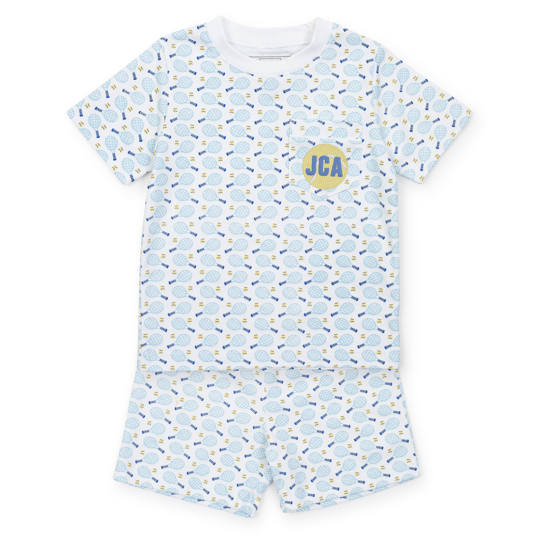 Buy Charles Boys' Short Set - Tennis Match Blue kids clothing online