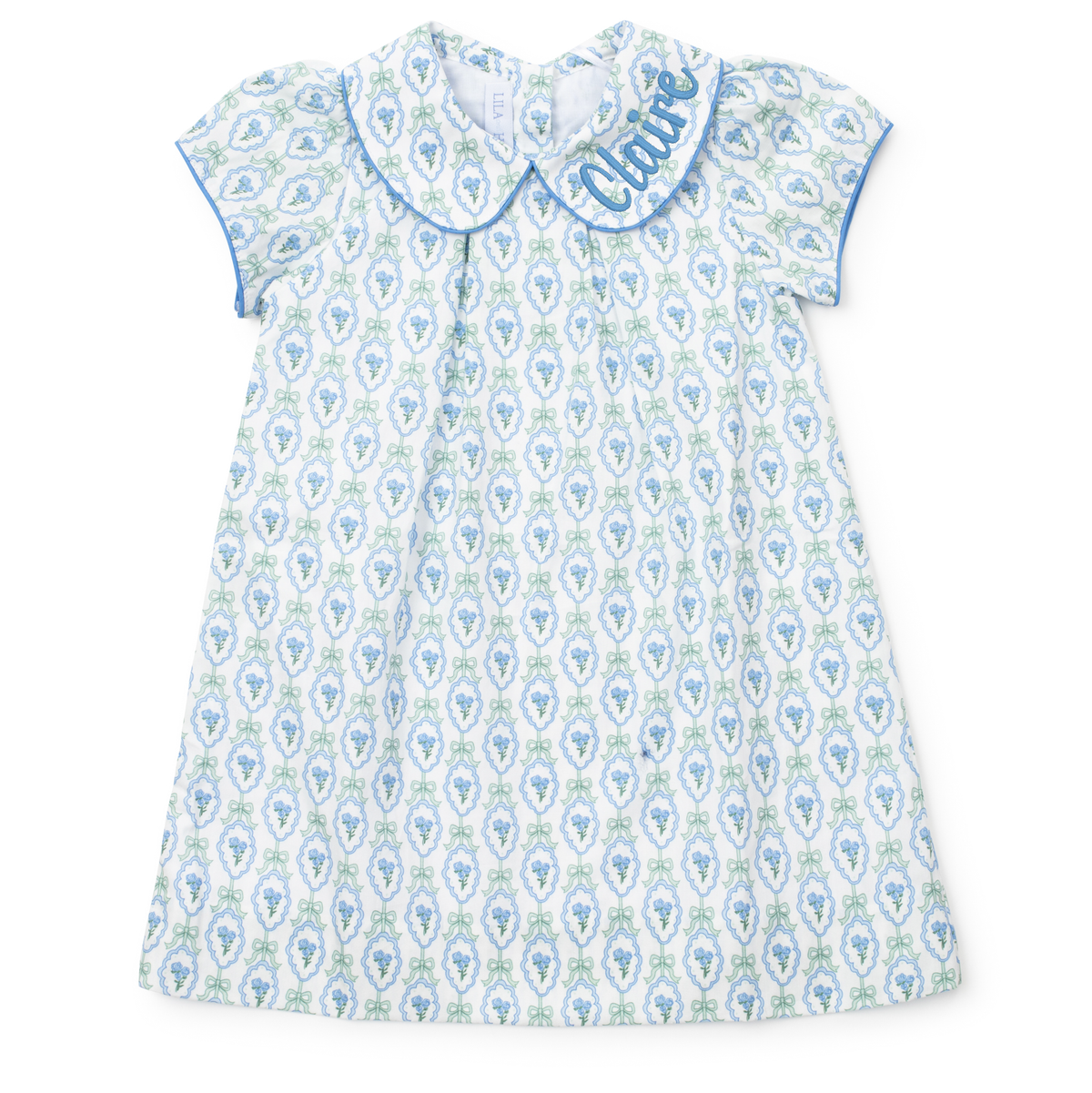 Kate Girls' Woven Dress Hampton Blooms soft cotton kids fashion wear