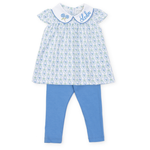 Minden Girls' Legging Set - Hampton Blooms outfit perfect for everyday wear