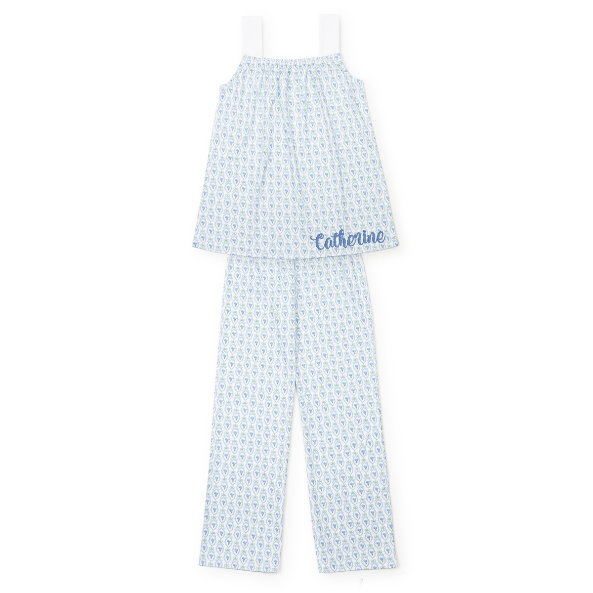 Pennie Women's Pajama Pant Set Hampton Blooms outfit perfect for everyday wear