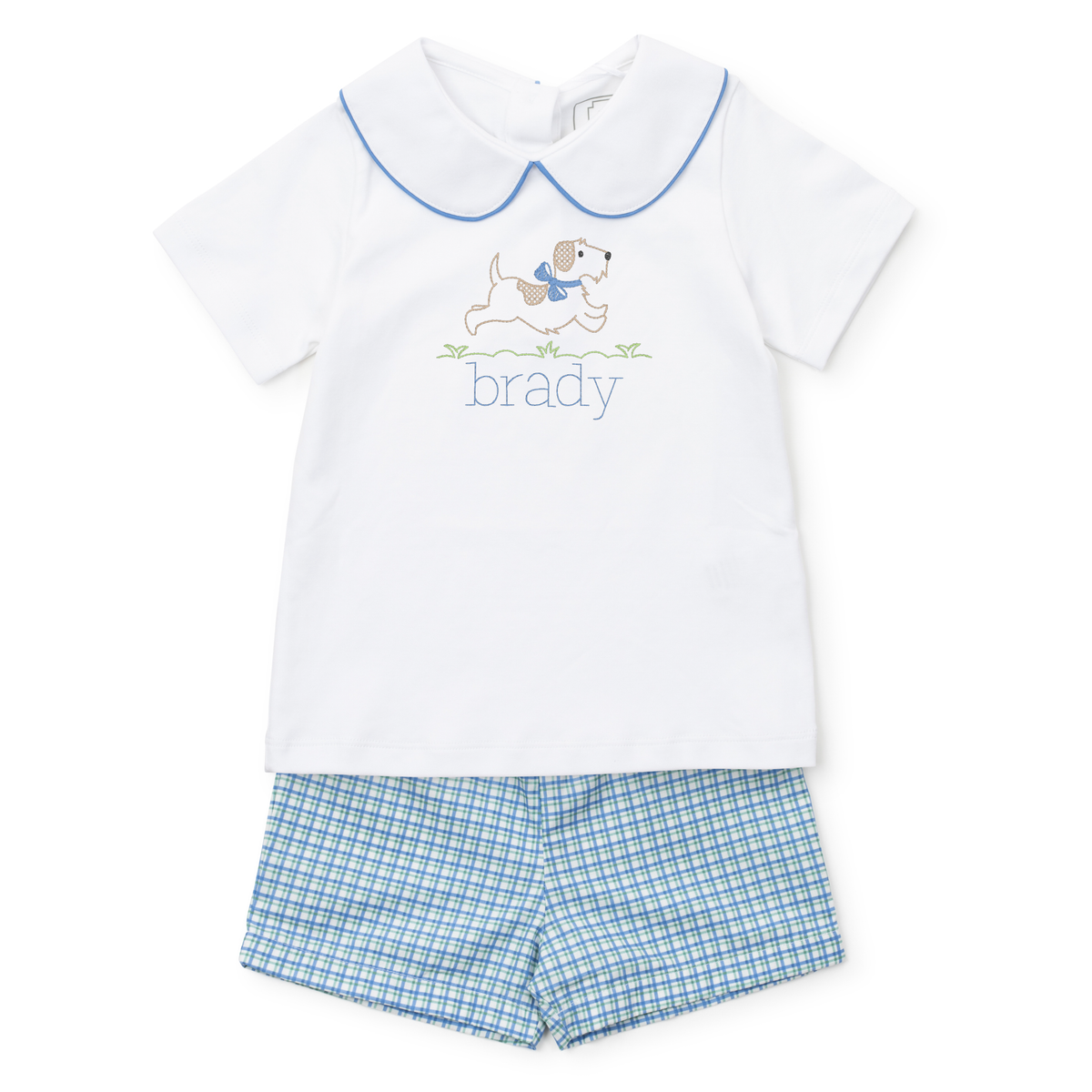 Field Boys' Woven Short Set Hampton Plaid outfit perfect for everyday wear