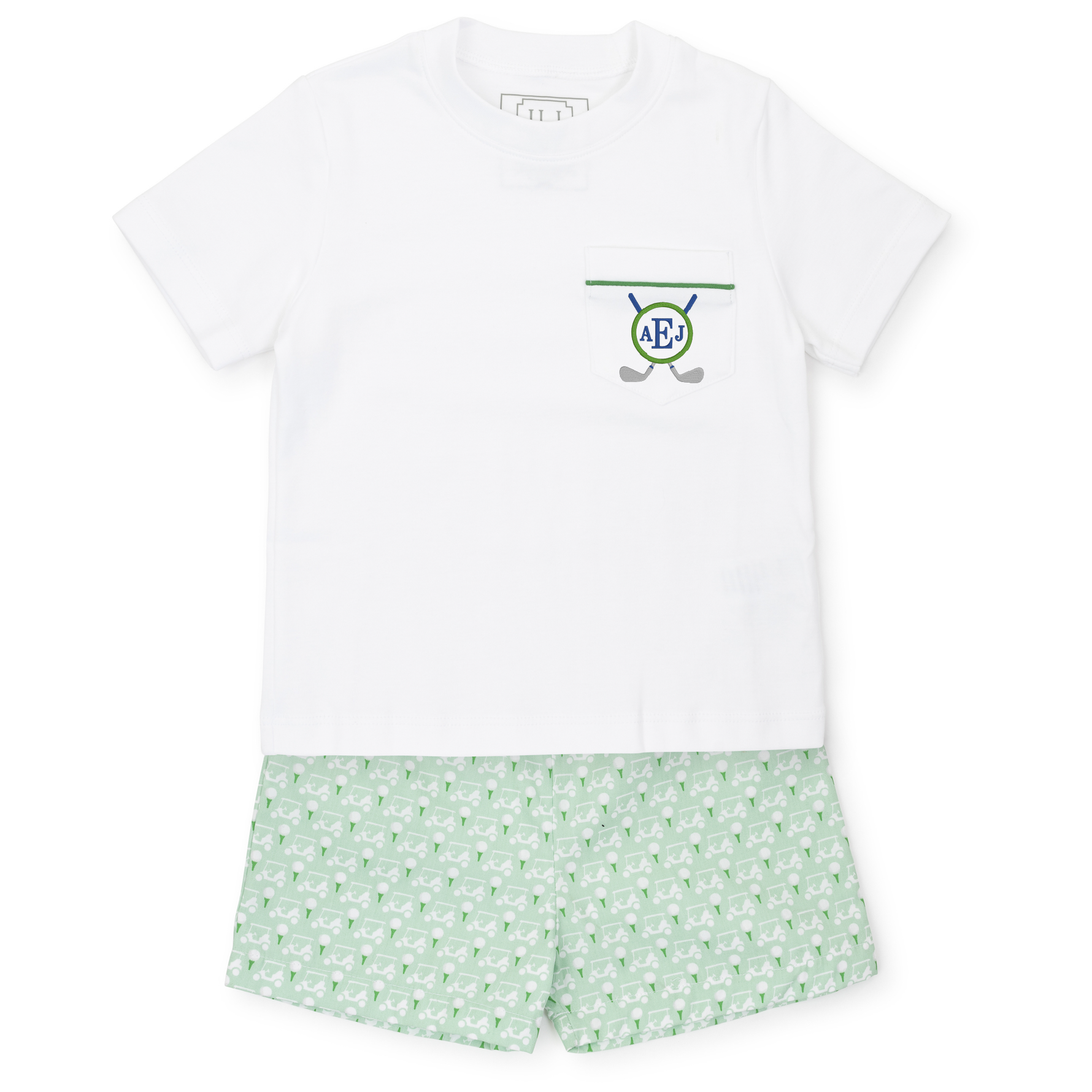 Buy Hudson Boys' Short Set - Golf Putting Green kids clothing online