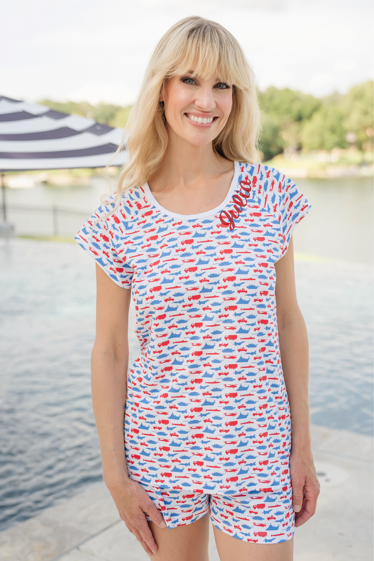 Everyday Kelley Women's Pima Cotton Pajama Set - Freedom Fighters Children’s Wear