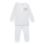 Alden Girls' Pajama Pant Set - Pacific Palms Pink outfit perfect for everyday wear