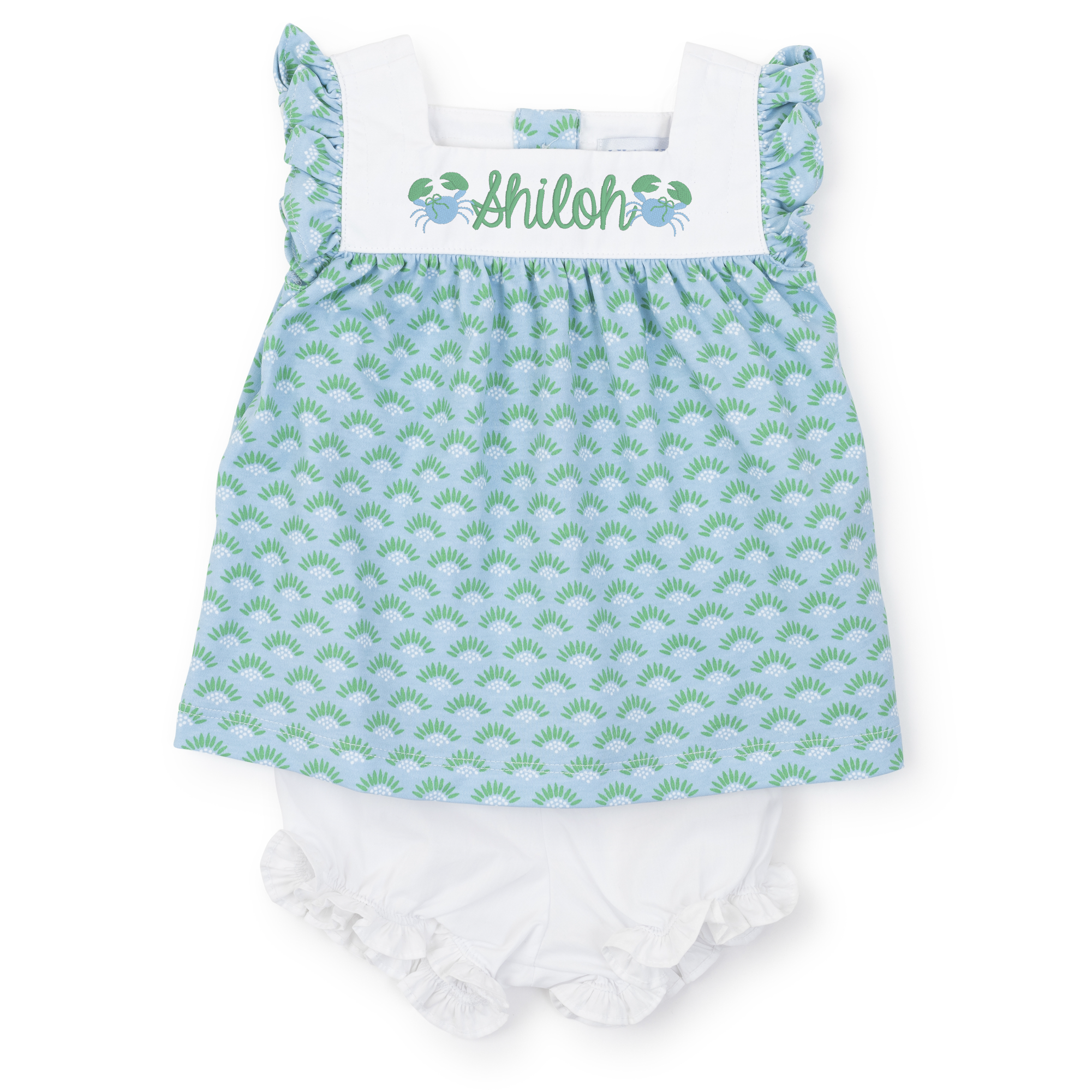 Annie Girls' Bloomer Set - Cool Blooms