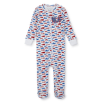 Parker Boys' Zipper Pajama - Freedom Fighters outfit perfect for everyday wear