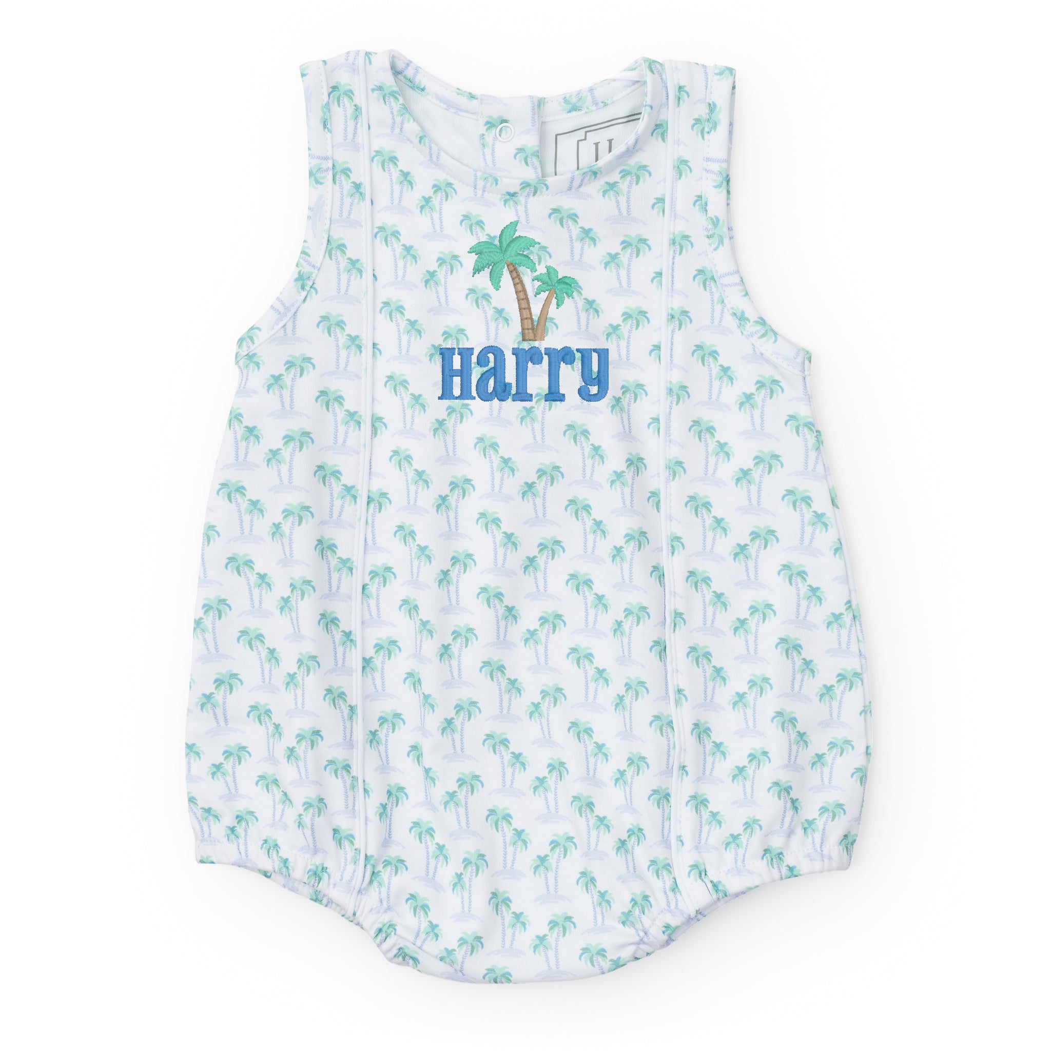 Reid Boys' Bubble - Palm Tree Isle Blue