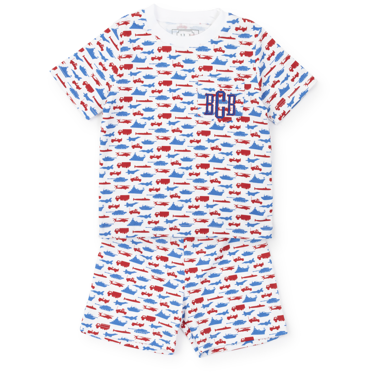 Charles Boys' Short Set - Freedom Fighters soft cotton kids fashion wear