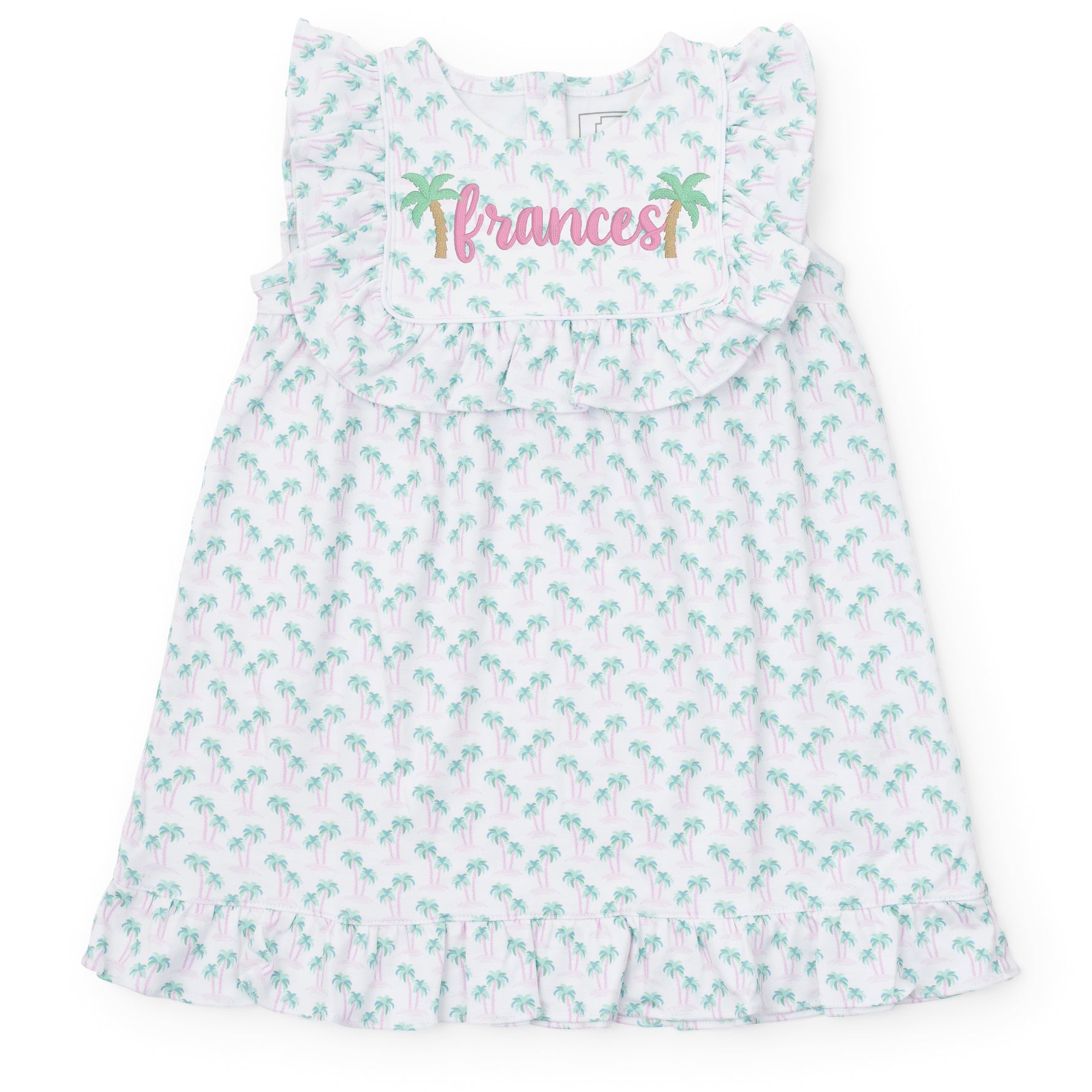 Buy Piper Girls' Dress - Palm Tree Isle Pink kids clothing online