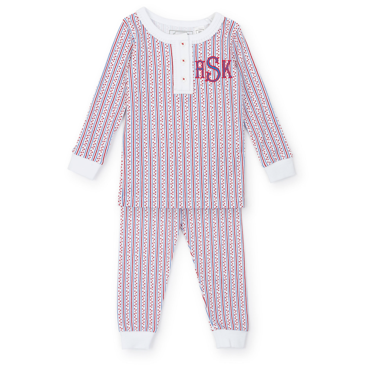 Alden Girls' Pajama Pant Set - Stars and Stripes outfit perfect for everyday wear