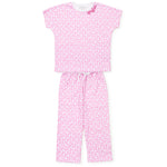Merrick Girls' Pant Set Easter Time Pink outfit perfect for everyday wear
