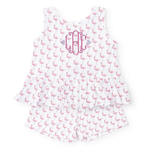 Poppy Girls' Short Set - Fabulous Flamingos outfit perfect for everyday wear