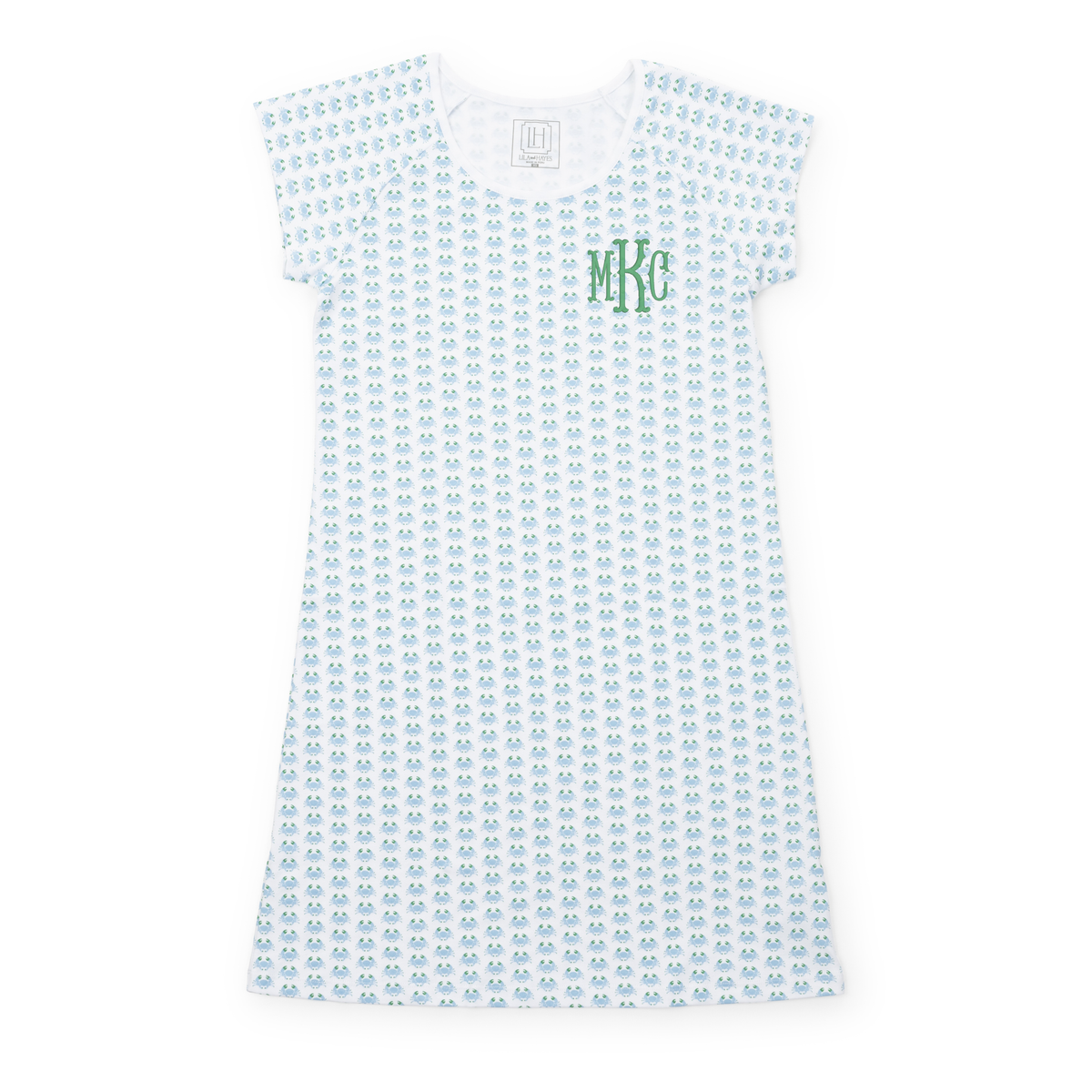 Wendy Women's Pima Cotton Nightgown - Cool Crabs outfit perfect for everyday wear