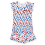 Kelley Women's Pima Cotton Pajama Set - Freedom Fighters outfit perfect for everyday wear