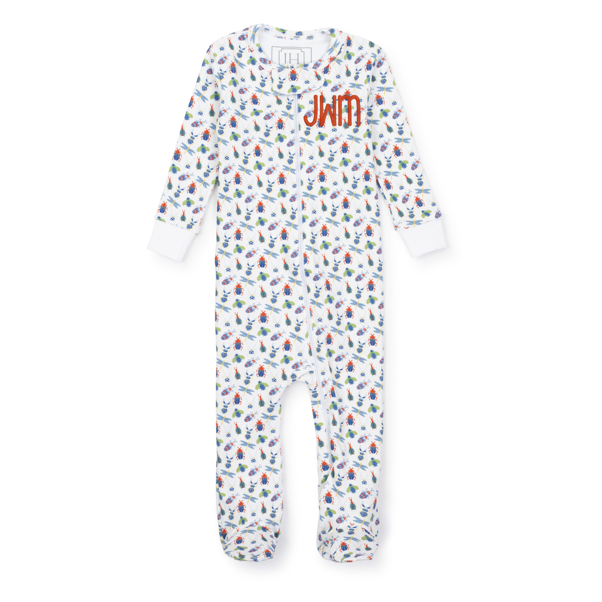 Parker Boys' Zipper Pajama - Busy Bugs outfit perfect for everyday wear