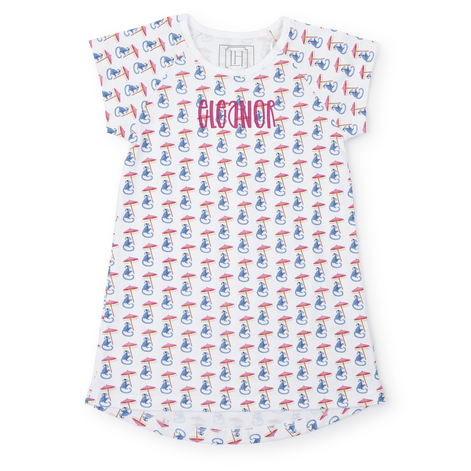 Sadie Girls' Pima Cotton Dress - Majestic Monkey