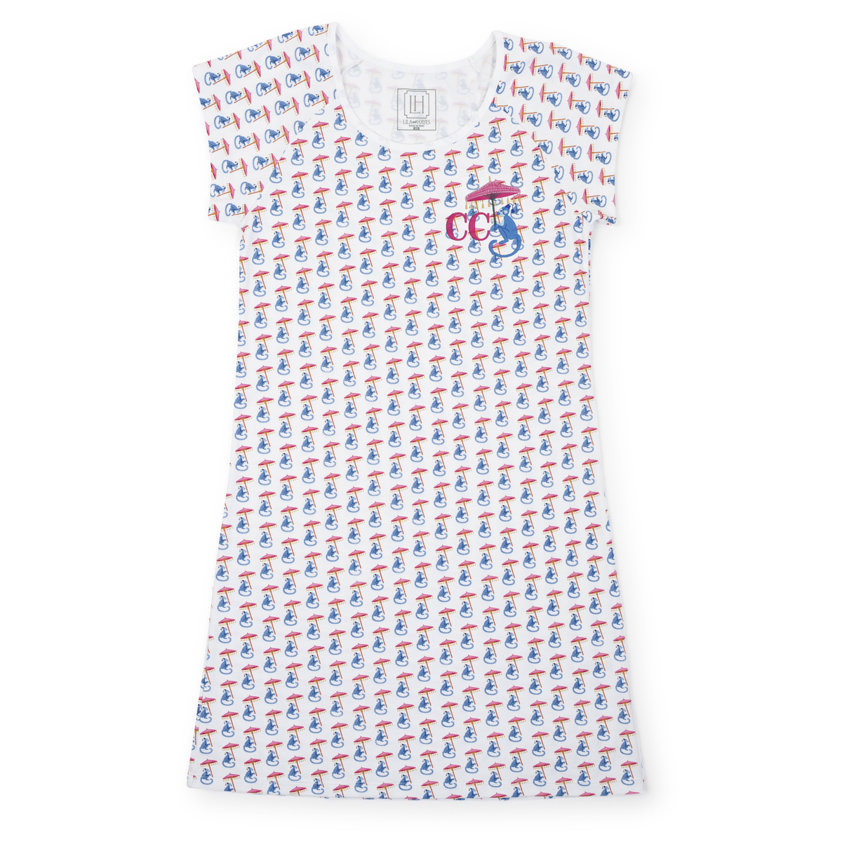 Wendy Women's Pima Cotton Nightgown - Majestic Monkey outfit perfect for everyday wear