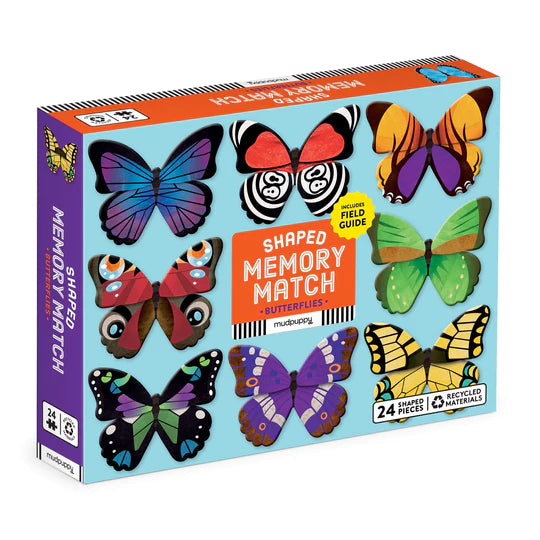 Butterflies Shaped Memory Match Game