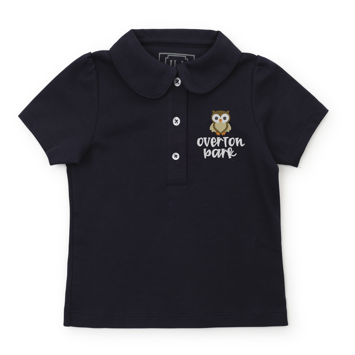 Uniform Madison Girls' Polo Short Sleeve Shirt Navy