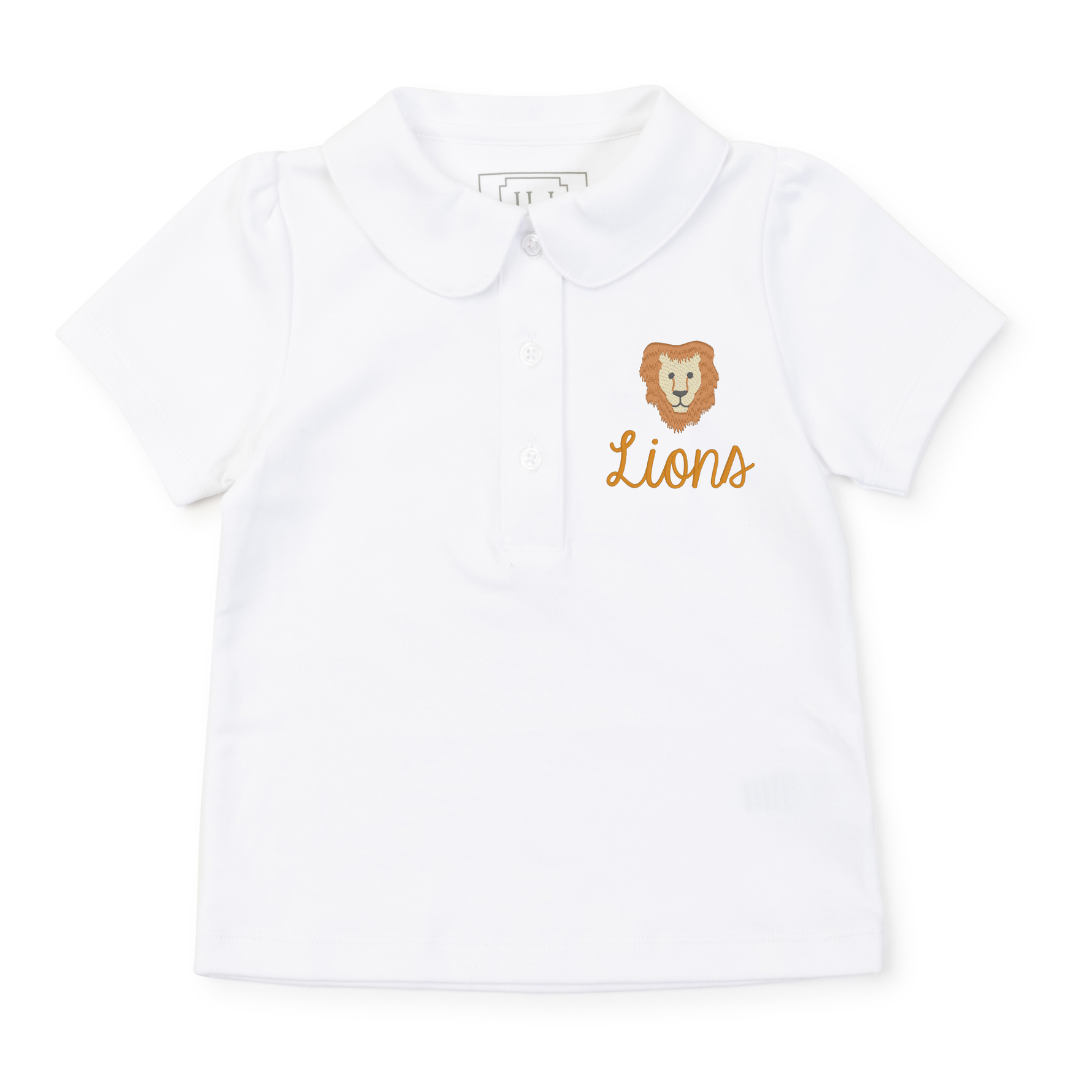 Uniform Madison Girls' Polo Short Sleeve Shirt - White stylish kids outfit collection