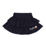 Everyday Uniform Maggie Girls' Tiered Skirt - Navy Kidswear