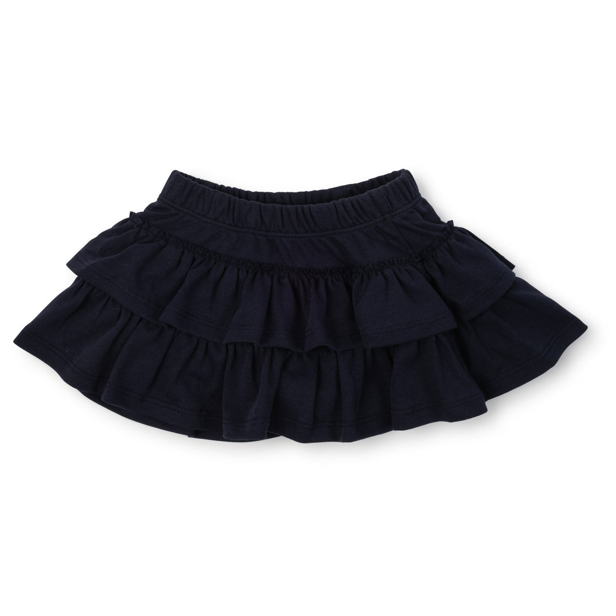 Uniform Maggie Girls' Tiered Skirt - Navy stylish kids outfit collection