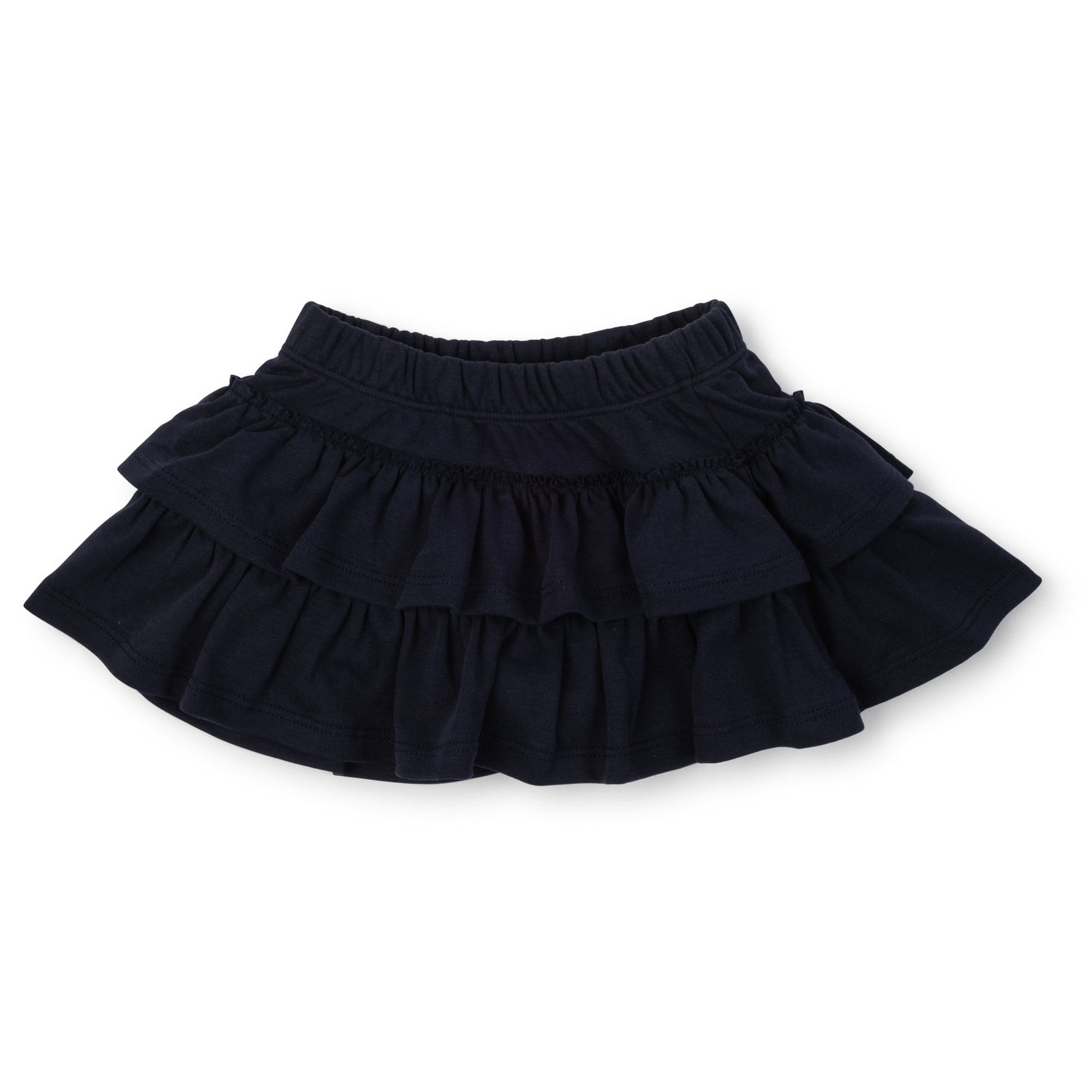 Uniform Maggie Girls' Tiered Skirt - Navy stylish kids outfit collection