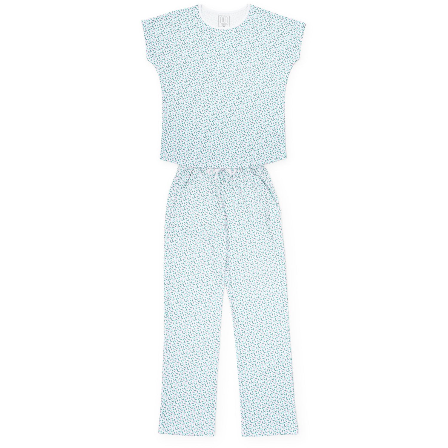 Marcia Women's Pajama Pant Set - Holly Holiday
