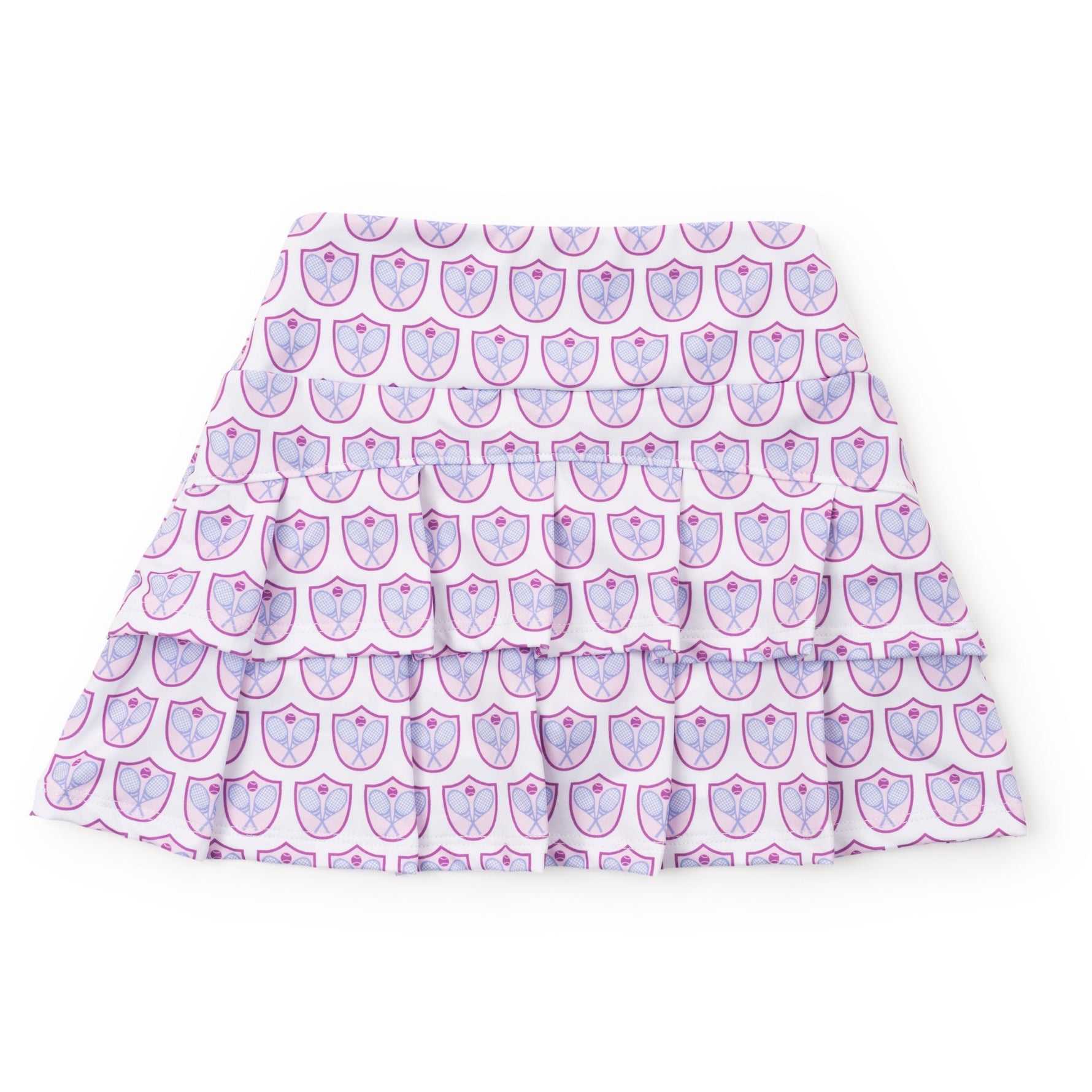 Buy Margot Girls' Performance Skirt by LH Sport Tennis Crest Pink kids clothing online