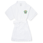 Everyday Molly Women's Short Sleeve Spa Wrap Robe - Kappa Alpha Theta Embroidery Kidswear