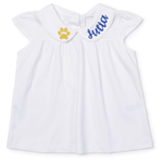 Everyday Uniform Minden CapSleeve Peter Pan Collar Top Kidswear