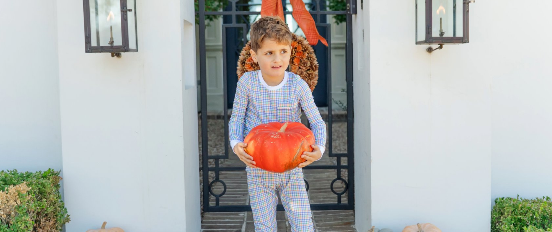 Shop Harvest Gingham for kids everyday outfits